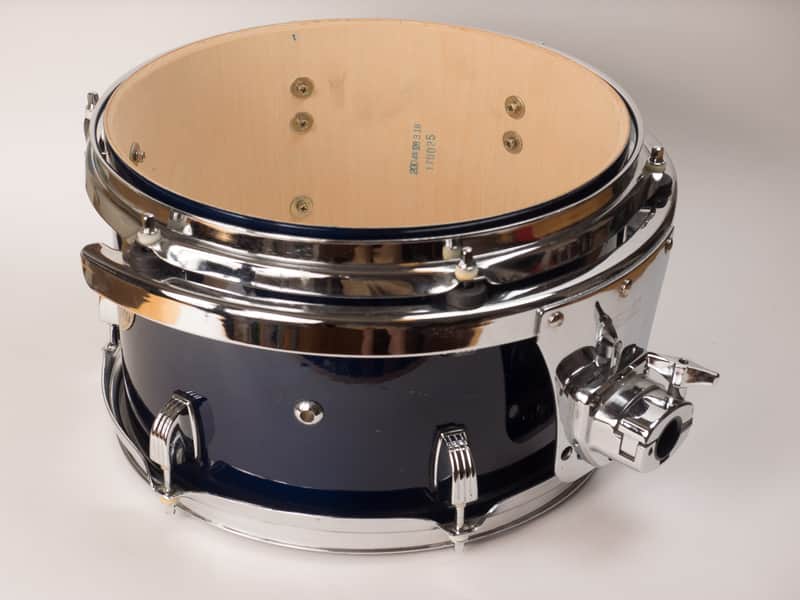 Ludwig Accent Custom CS Rack Tom 12x8 2000s - Blue image 1