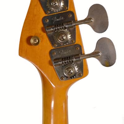 Fender 1966 Vintage Jazz Bass Custom Color Olympic White Matching Headstock w/ OHSC – Used 1966 - Olympic White image 4