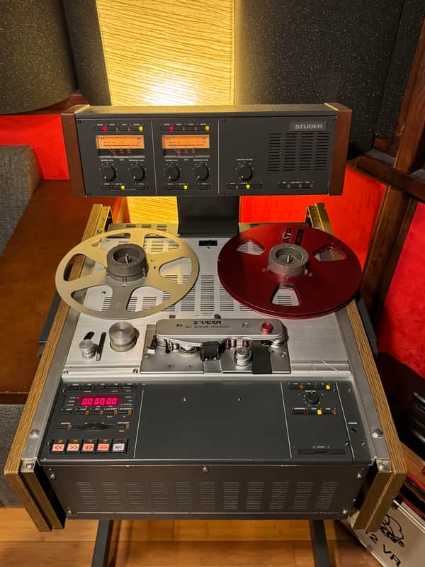 Studer A807 Tape Machine with VU meters - AS NEW! image 1