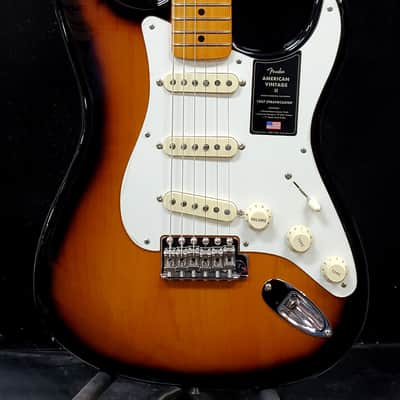 Fender American Vintage II '57 Stratocaster 2022 - 2-Color Sunburst w/FREE Pro Set Up image 1