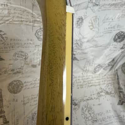 Epiphone Inspired by Gibson Custom Shop '60 Les Paul Special Double Cutaway TV Yellow Gibson Style Open Book Headstock image 6