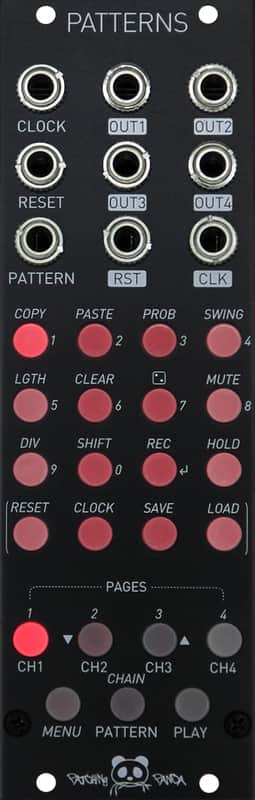 PATCHING PANDA PATTERNS : BRAND NEW :  [DETROIT MODULAR] image 1