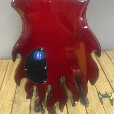 Minarik Inferno Flame-Shaped Solid-Body Electric Guitar image 5