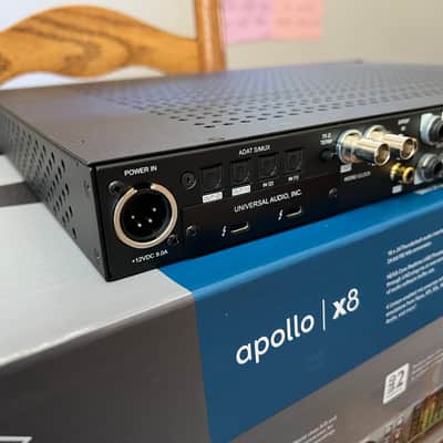 Universal Audio Apollo x8 Thunderbolt 3 Audio Interface (Heritage Edition) 2018 - Present - Black image 9