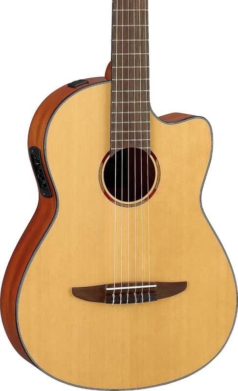 Yamaha NCX1 Acoustic-Electric Classical Guitar, Solid Spruce Top image 1