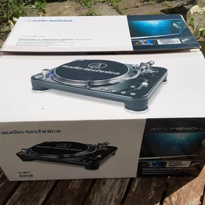 Audio-Technica AT-LP1240-USB Direct Drive DJ Turntable - Boxed - Black image 11