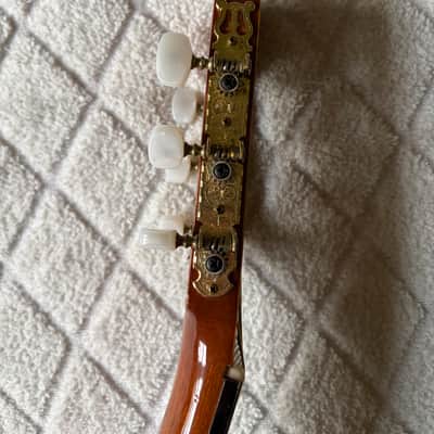 1980s Dauphin DH80 Classical Guitar Japan Vintage Nylon String w/ Hard Case image 8