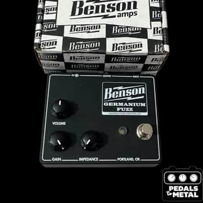 Benson Amps Germanium Fuzz 2021 - Present - Studio Black - X18256 image 1