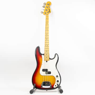 1974 Greco Precision Style Electric Bass Sunburst – Matsumoku-Built, Vintage Feel and Solid Tone w/ Hardshell Case image 2