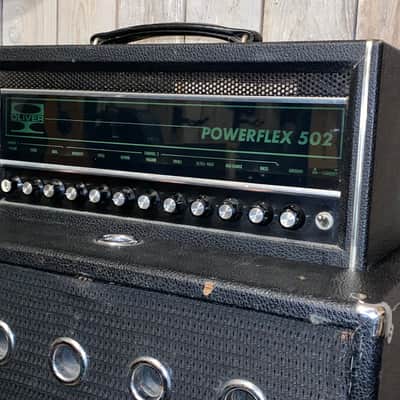Rare Oliver Powerflex 502 1968 Black Tolex , 2 X 12" Completely Serviced, Plays Excellent ! **256 image 4