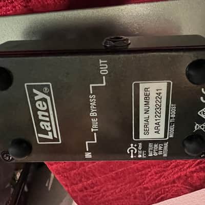 Laney Black Country Customs Tony Iommi Signature TI Boost 2017 - Present - Silver image 3