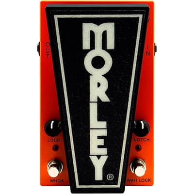 Morley  20/20 Wah Lock Effects Pedal 2024 - Orange image 10