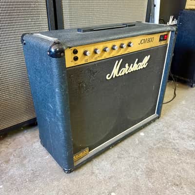 Marshall JCM-800 4104 1984 50 watt tube combo amp 2x12 amplifier image 3
