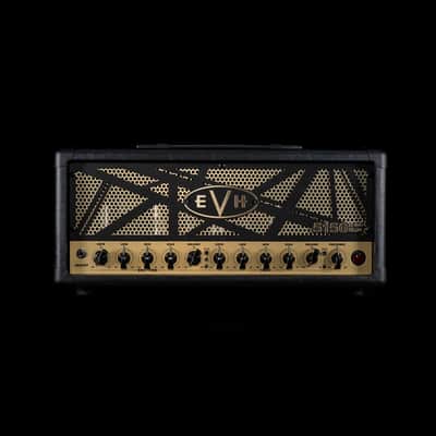 EVH 5150III EL34 50w Tube Head - Black/Gold image 8