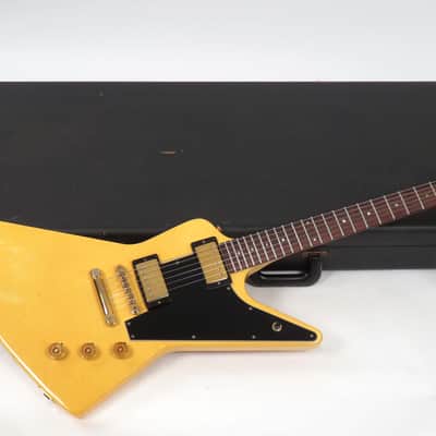 1983 Gibson Explorer Korina Heritage Series - Rare Original Ivory White Finish! - Shaw Pickups - Original Case image 25