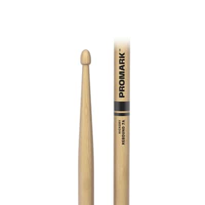 ProMark Rebound 7A Hickory Drumstick, Acorn Wood Tip image 2