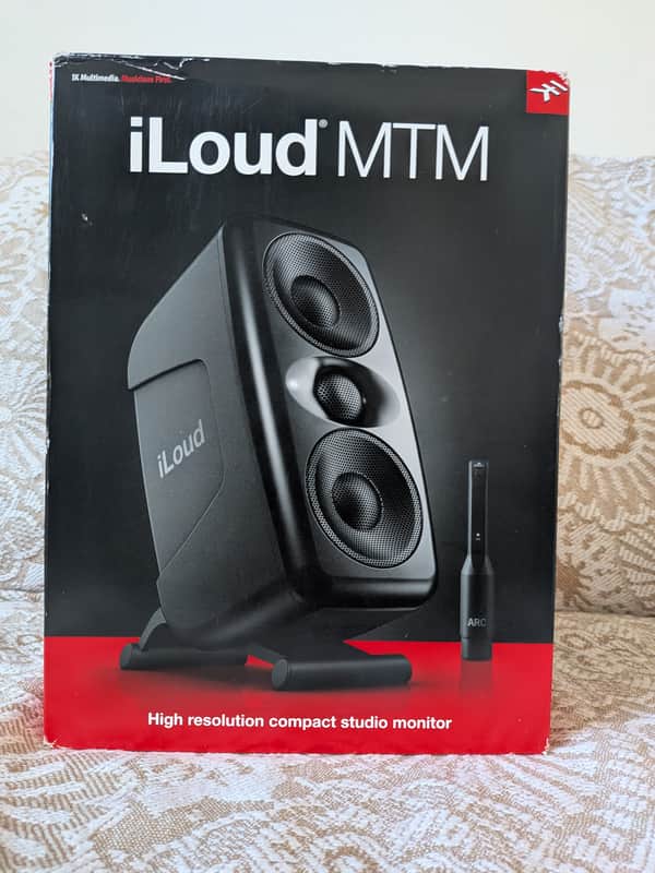 IK Multimedia iLoud MTM 2-Way Active Studio Monitor (Single) 2019 - Present - Black image 1