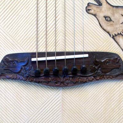 Blueberry Handmade Acoustic Guitar Dreadnought Taurus (Zodiac) built to order image 8