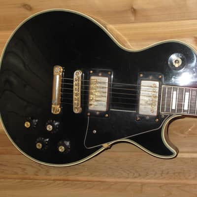 Vintage 1970s Lawsuit Black Beauty Single Cut - Made in Japan - Original Maxon Pickups Mann (Ibanez) image 1