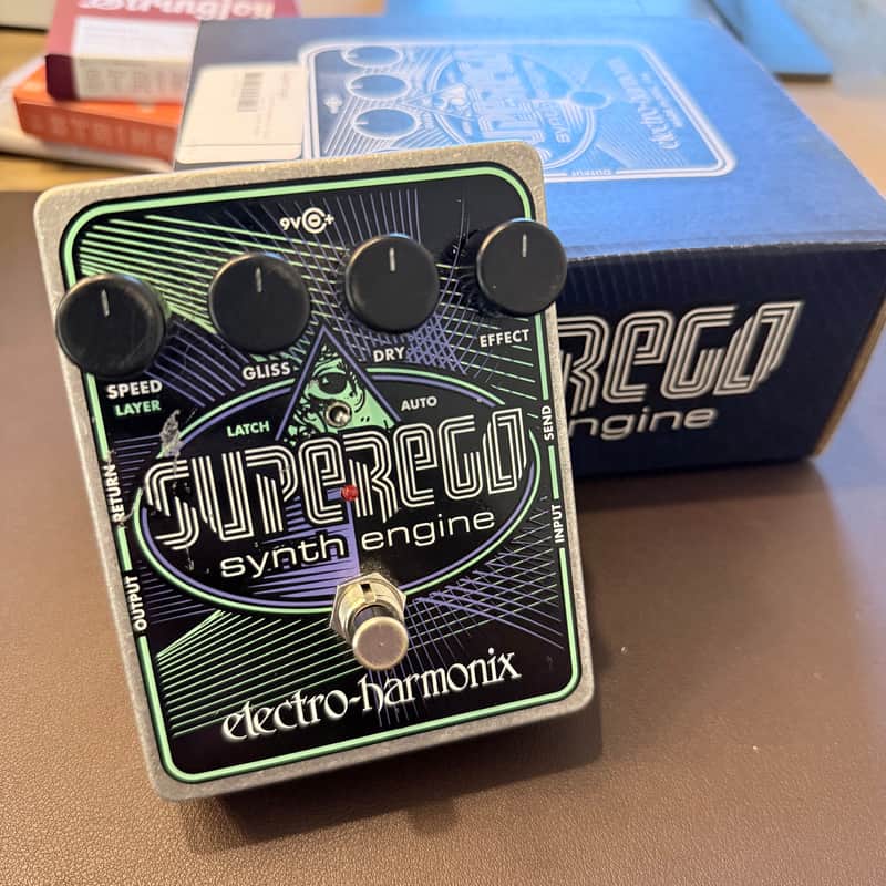 Electro-Harmonix Superego Synth Engine 2012 - Present - Black / Purple / Green image 1