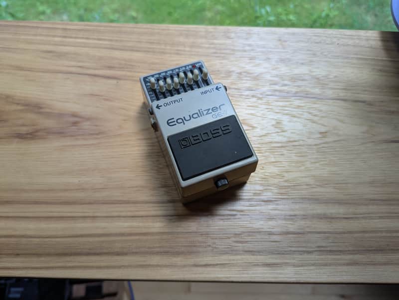 Boss GE-7 Equalizer (Black or Silver Label) 1997 - Present - Grey image 1