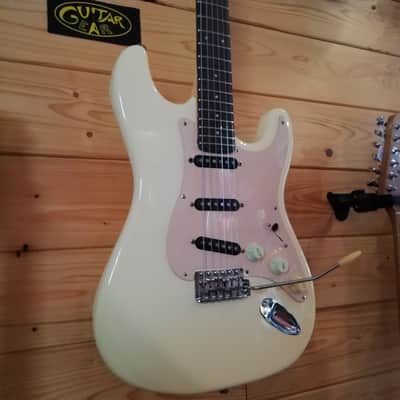 Prodipe Guitars ST80VW - Pickup Squier Classic Vibe '50 - Vintage White image 4