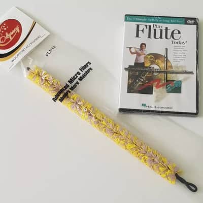 Chase Flute In C - Silver Nickel & Hard Case Beginner Outfit with Flute DVD-- image 6