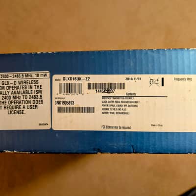 Shure GLXD16 Guitar Wireless System 2010s - Black image 3