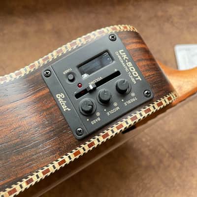 Snail UKS-220EQ Soprano Ukulele Inc Gig Bag Ref No183 2025 - Natural Satin image 4