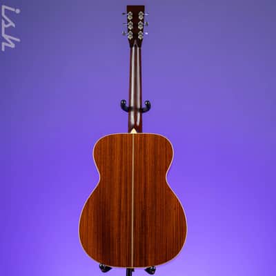 1986 Franklin Guitar Co. OM-28 Acoustic Guitar Natural image 10