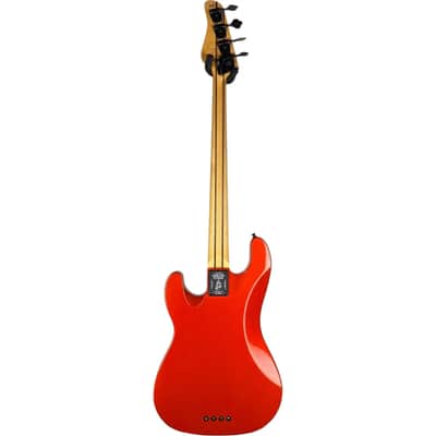 Schecter USA Custom Shop Michael Anthony Signature Bass 2016 - Handsigned - Inferno Orange image 4