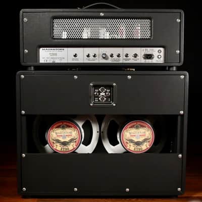 Magnatone Super 59 M80 + Matching Cab (Warehouse Speakers) 2023 - Black image 10