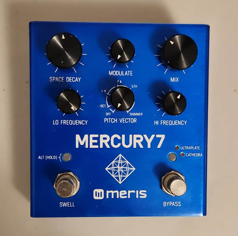 Meris Mercury7 Reverb 2010s - Blue image 1