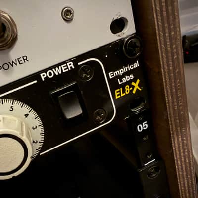 Empirical Labs EL8-X Distressor with British Mode 2000s - Black image 4