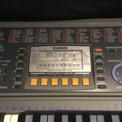 Casio Ctk-601 keyboard synthesizer sequencer pitch bend image 2