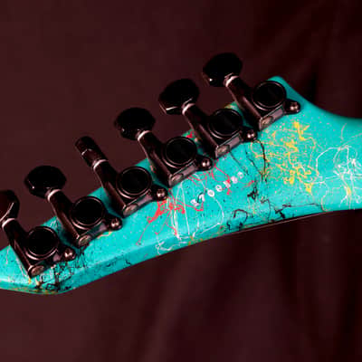 Washburn EC29 1989 - Turquoise image 20