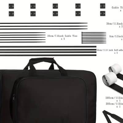 Pedalboard Aviation Grade 71x35 cm 2026 - Black image 2