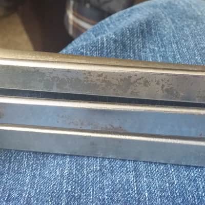 Vintage WFL FLAT BASE ATLAS SNARE STAND 1ST GEN CONCERT Riveted Rubber Feet 50s 60s LUDWIG image 20