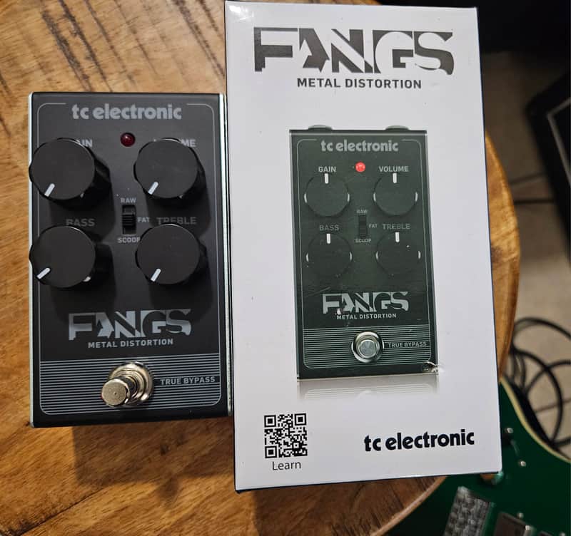 TC Electronic Fangs Metal Distortion 2017 - Present - Black image 1