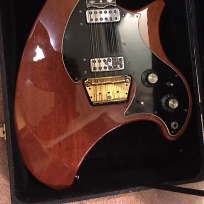 Ovation Deacon 12-String 1973 - 1975 - Red with hardshell case image 2