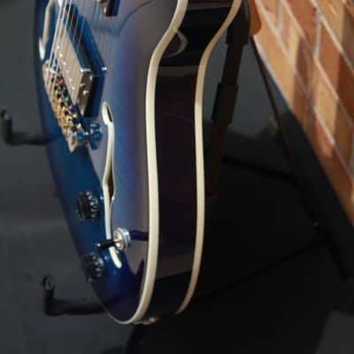 PRS SE Hollowbody II-Faded Blue Burst image 4