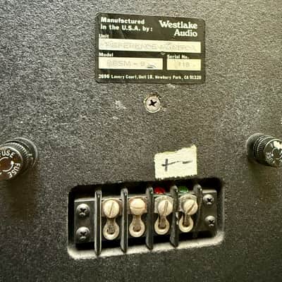 Westlake Audio BBSM-6 studio reference monitors speakers original vintage USA image 7