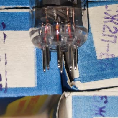 6J2P-EV 6AS6 5725 Strong Matched Pair Vintage Zhovten audio tubes NIB NOS image 15