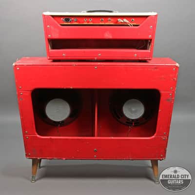 1995 Tone King Continental Head w/ 2x12" Cabinet image 2