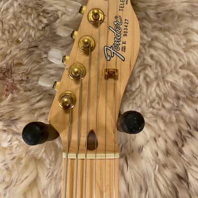 Fender James Burton US Signature Telecaster 1990 - 2006 - Black with Gold Paisley image 4