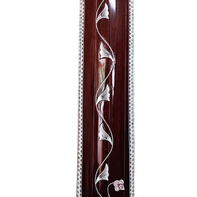 Female Tanpura Indian Brown Wood Tanpuri/Tanpura 4 String Musical Instruments Gift For For Professional Player and Beginners, Indian Tanpura image 4