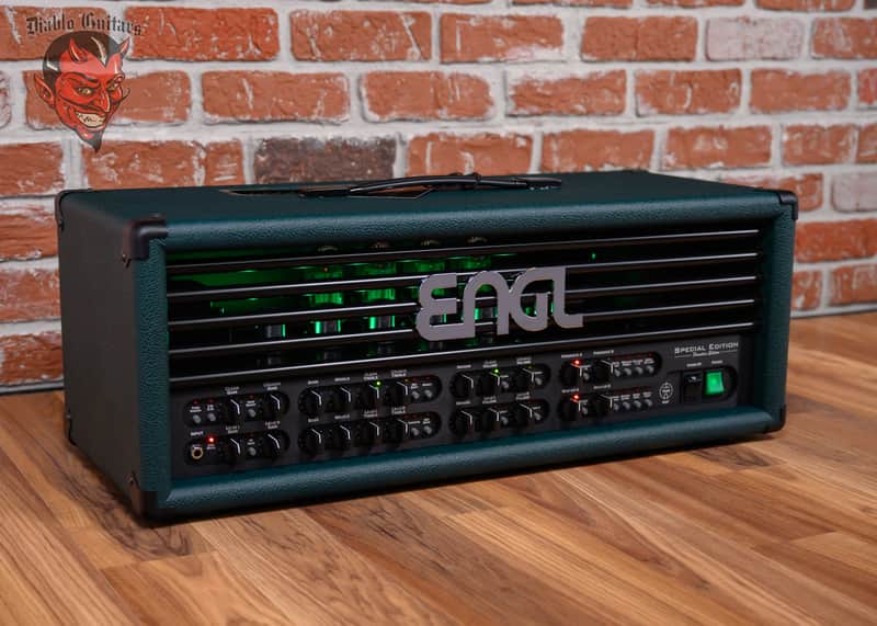 Engl Custom Shop Special Edition Founders Edition E670FE 5-Channel 100-watt all Tube Head with 6L6 Tubes Green Bronco image 1