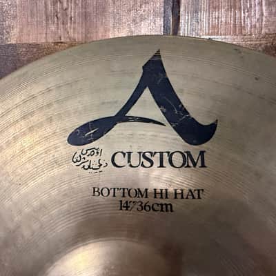 Zildjian 14" A Custom Hi-Hat Cymbals (Pair) image 4