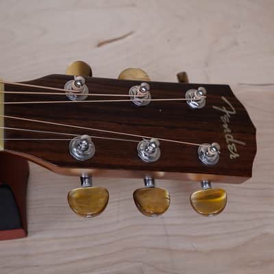 Fender DG-24 Mahogany Acoustic Guitar 1988 Vintage Natural w/ Bag image 4