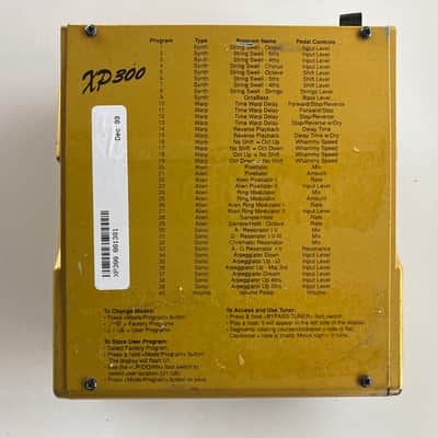 DigiTech Space Station XP300 1990s - Gold image 2